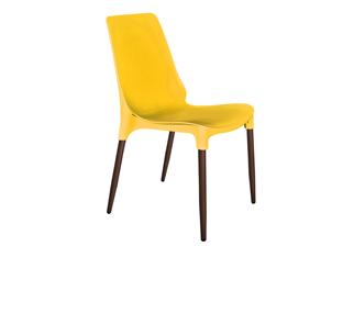Кухонный стул SHT-ST75/S424-С (желтый ral1021/коричневый муар) в Барнауле