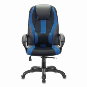 Компьютерное кресло Brabix Premium Rapid GM-102 (экокожа/ткань, черное/синее) 532106 в Барнауле