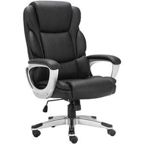 Кресло офисное Brabix Premium Rest EX-555 (пружинный блок, экокожа, черное) 531938 в Барнауле