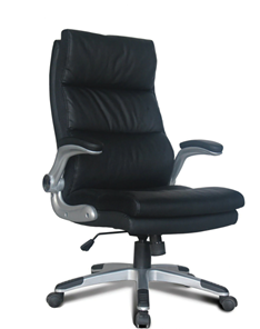 Офисное кресло Brabix BRABIX "Fregat EX-510", рециклированная кожа, черное, 530863 в Барнауле