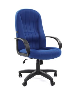 Кресло компьютерное CHAIRMAN 685, ткань TW 10, цвет синий в Барнауле