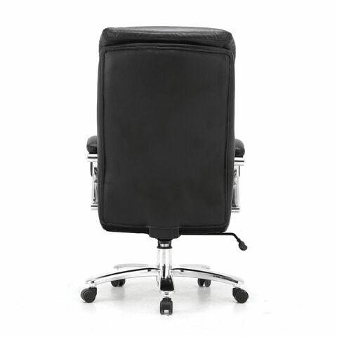 Кресло Brabix Premium Pride HD-100 (натуральная кожа, черное) 531940 в Барнауле - изображение 3