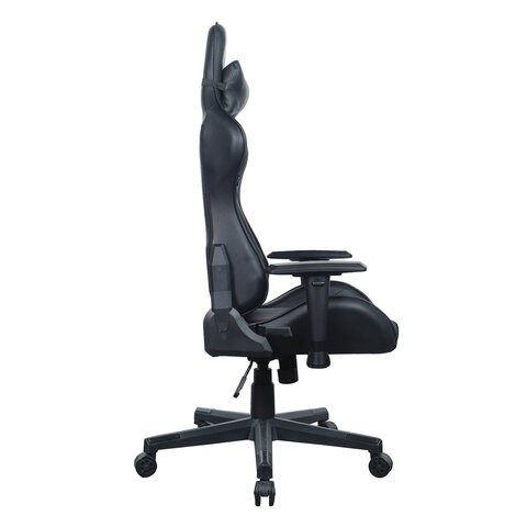 Кресло офисное Brabix GT Carbon GM-115 (две подушки, экокожа, черное) 531932 в Барнауле - изображение 1