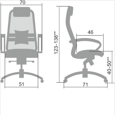 Офисное кресло Samurai SL-1.04, черный плюс в Барнауле - изображение 1
