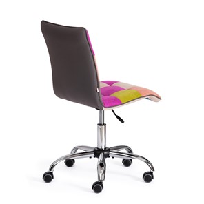 Компьютерное кресло ZERO (спектр) ткань, флок, цветной арт.15370 в Барнауле - предосмотр 2