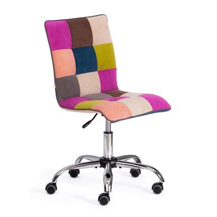 Компьютерное кресло ZERO (спектр) ткань, флок, цветной арт.15370 в Барнауле - изображение