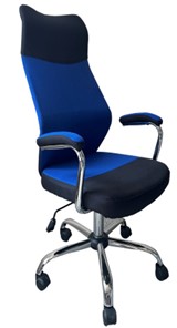 Офисное кресло C168 синий в Барнауле