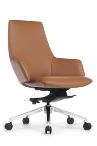 Кресло для офиса Spell-M (В1719), светло-коричневый в Барнауле