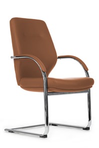 Кресло офисное Alonzo-CF (С1711), светло-коричневый в Барнауле