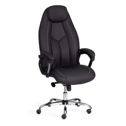 Офисное кресло BOSS Lux, кож/зам, черный, арт.21151 в Барнауле - изображение