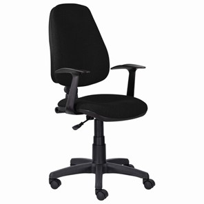 Офисное кресло BRABIX "Comfort MG-321", регулируемая эргономичная спинка, ткань, черное, 532556 в Барнауле