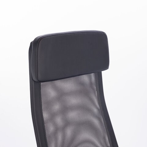 Кресло BRABIX "Flight R EX-541", хром, ткань TW, сетка, черное/серое, 532518 в Барнауле - изображение 4