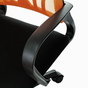 Компьютерное кресло Brabix Fly MG-396 (с подлокотниками, сетка, оранжевое/черное) 532084 в Барнауле - предосмотр 11