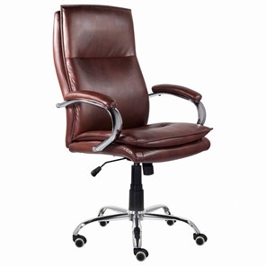 Офисное кресло BRABIX PREMIUM "Cuba EX-542", экокожа, коричневое, 532550 в Барнауле