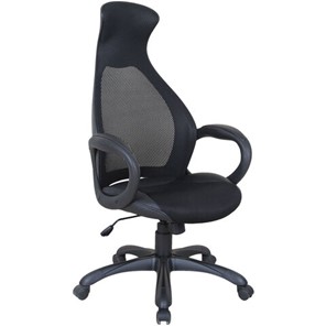Офисное кресло Brabix Premium Genesis EX-517 (пластик черный, ткань/экокожа/сетка черная)   531574 в Барнауле