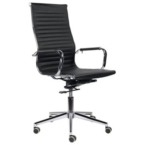 Офисное кресло BRABIX PREMIUM "Intense EX-531", экокожа, хром, черное, 532540 в Барнауле