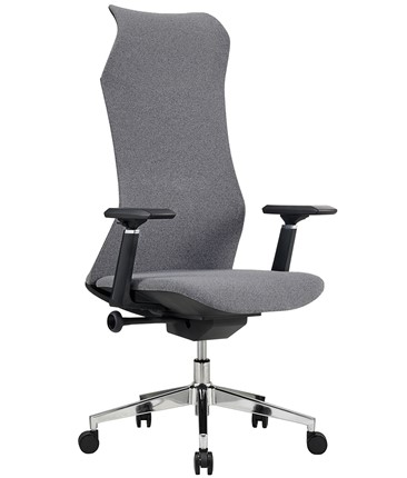 Кресло компьютерное CHAIRMAN 583 ткань светло-серая в Барнауле - изображение