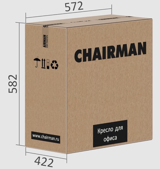 Кресло офисное CHAIRMAN 699V, цвет черный в Барнауле - изображение 3