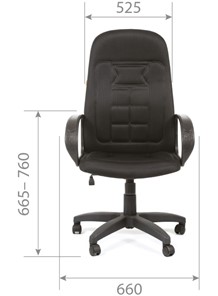 Офисное кресло CHAIRMAN 727 TW 12, цвет серый в Барнауле - предосмотр 4