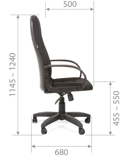 Офисное кресло CHAIRMAN 727 TW 12, цвет серый в Барнауле - изображение 5