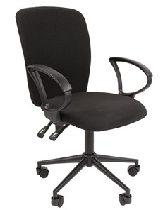 Кресло офисное CHAIRMAN 9801 BLACK, черное в Барнауле