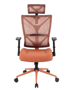 Кресло компьютерное CHAIRMAN CH566 сетчатый акрил оранжевый / полиэстер оранжевый в Барнауле - предосмотр 1
