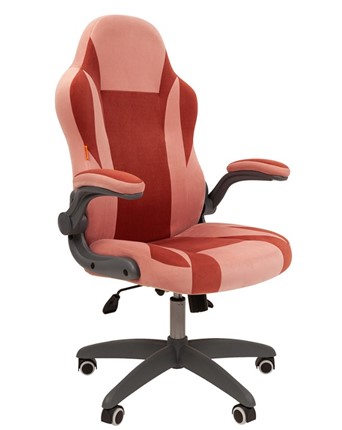 Офисное кресло CHAIRMAN Game 55 цвет TW розовый/бордо в Барнауле - изображение