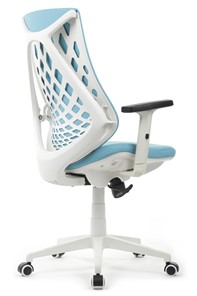 Кресло офисное Design CX1361М, Голубой в Барнауле - предосмотр 2
