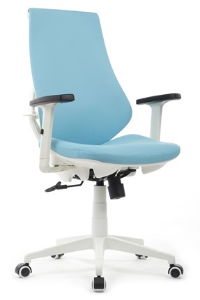 Кресло офисное Design CX1361М, Голубой в Барнауле - изображение