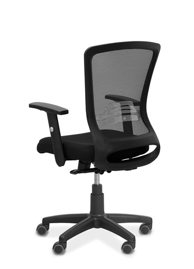 Кресло офисное Фьюжн, сетка/ткань TW / черная/черная в Барнауле - изображение 5