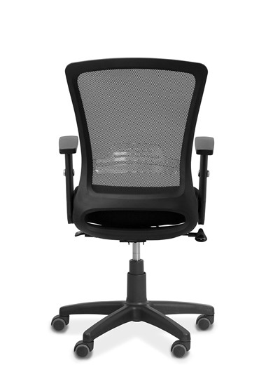Кресло офисное Фьюжн, сетка/ткань TW / черная/черная в Барнауле - изображение 6
