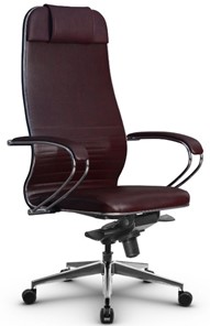 Офисное кресло Metta L 1m 38K2/K мультиблок, нижняя часть 17839 бордовый в Барнауле