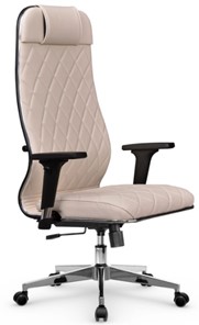 Офисное кресло Мetta L 1m 40M/2D Infinity Easy Clean (MPES) топган, нижняя часть 17834 светло-бежевый в Барнауле