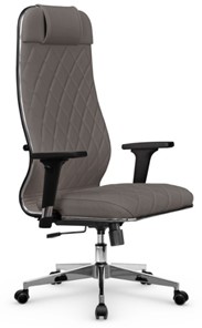 Офисное кресло Мetta L 1m 40M/2D Infinity Easy Clean (MPES) топган, нижняя часть 17834 серый в Барнауле
