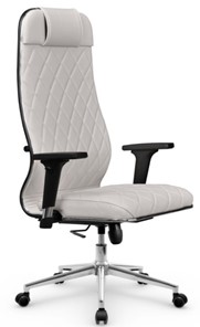 Офисное кресло Мetta L 1m 40M/2D Infinity Easy Clean (MPES) топган OMS, нижняя часть 17853 белый в Барнауле