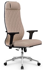 Офисное кресло Мetta L 1m 40M/2D Infinity Easy Clean (MPES) топган OMS, нижняя часть 17853 темно-бежевый в Барнауле