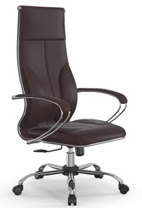 Офисное кресло Мetta L 1m 46/K Infinity Easy Clean топган, нижняя часть 17833 темно-коричневый в Барнауле