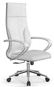 Офисное кресло Мetta L 1m 46/K Infinity Easy Clean топган OMS, нижняя часть 17853 белый в Барнауле