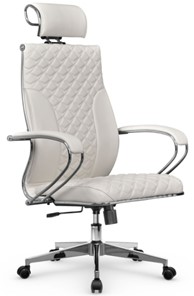 Офисное кресло Metta L 2c 44C/K116 Infinity Easy Clean топган, нижняя часть 17834 белый в Барнауле