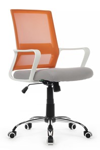 Кресло офисное RCH 1029MW, серый/оранжевый в Барнауле