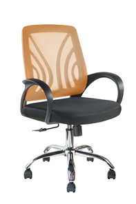 Компьютерное кресло Riva Chair 8099Е, Оранжевый в Барнауле