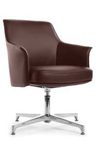 Кресло офисное Rosso-ST (C1918), коричневый в Барнауле