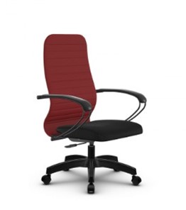 Кресло компьютерное SU-CK130-10P PL красный/черный в Барнауле