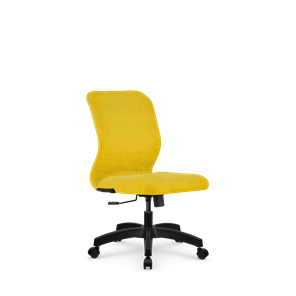 Офисное кресло SU-Mr-4/подл.000/осн.001 желтый в Барнауле
