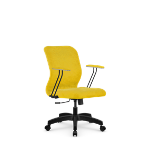 Кресло SU-Mr-4/подл.079/осн.001 желтый в Барнауле