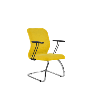 Кресло офисное SU-Mr-4/подл.109/осн.007 желтый в Барнауле