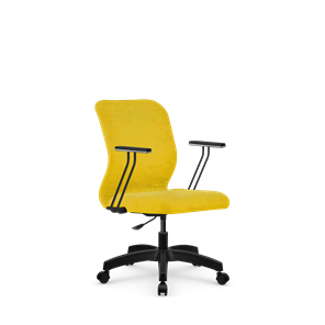 Компьютерное кресло SU-Mr-4/подл.110/осн.005 желтый в Барнауле - предосмотр