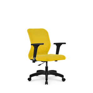Компьютерное кресло SU-Mr-4/подл.200/осн.005 желтый в Барнауле - предосмотр