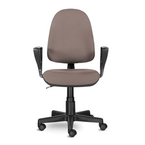 Офисное кресло Brabix Prestige Ergo MG-311 (регулируемая эргономичная спинка, ткань, бежевое) 531873 в Барнауле