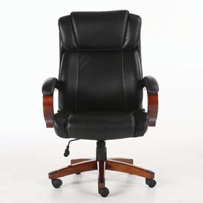Офисное кресло Brabix Premium Magnum EX-701 (дерево, рециклированная кожа, черное) 531827 в Барнауле